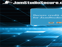 Tablet Screenshot of jamstudiosecure.com